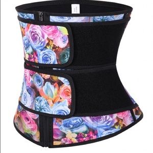 Tight Waist Cincher Double Belts Tummy Slimmer